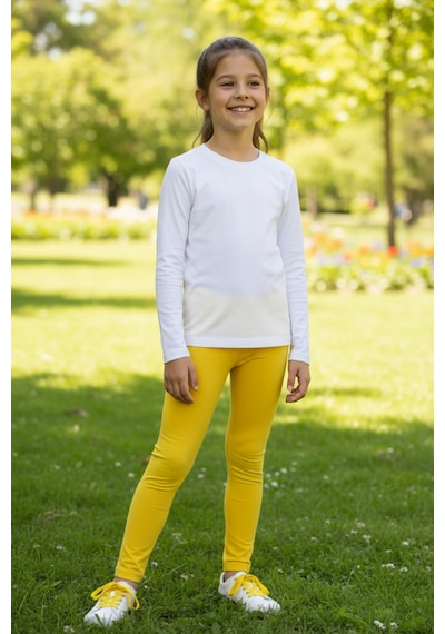 Kiagu Beyaz Uzun Kol Basic T-shirt- Terletmeyen Esnek Kumaş Pamuklu Mevsimlik Beyaz Uzunkol Kız Çocuk Tsort Beyaz Kiagu Beyaz Uzun Kol Basic T-shirt- Terletmeyen Esnek Kumaş Pamuklu Mevsimlik Beyaz Uzunkol Kız Çocuk Tsort Beyaz