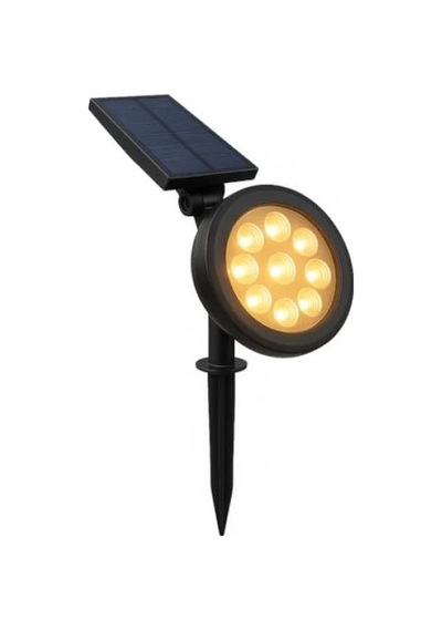Güneş Enerjili Bahçe Armatürü - 18w, 9 Led, Ip65 Su Geçirmez Açık Lacivert