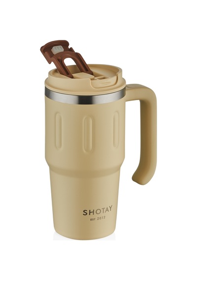 Shotay Handle Mug Unisex Matara 680 Ml. Sht-st-8169-4 Krem
