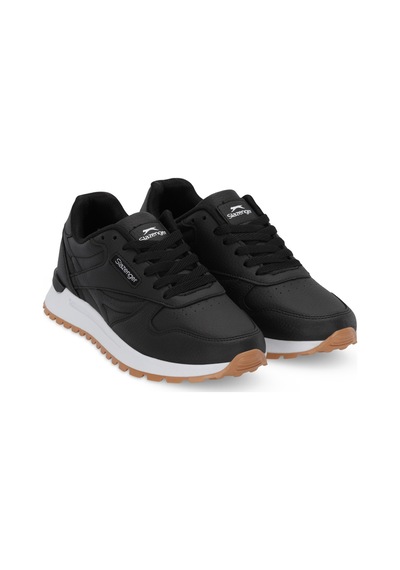 Slazenger Openroad I Kadın Siyah / Beyaz Günlük Spor Ayakkabısı Siyah / Beyaz