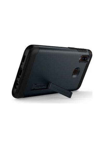 Spigen Galaxy Uyumlu A30 Kılıf Slim Armor Metal Slate
