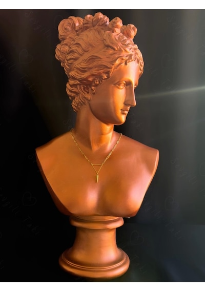 Üçgen Şekilli Paperclip Ataş Çelik Zincir Kolye Glorius Serisi Gold