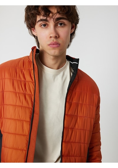 Regular Fit Erkek Mont Kiremit
