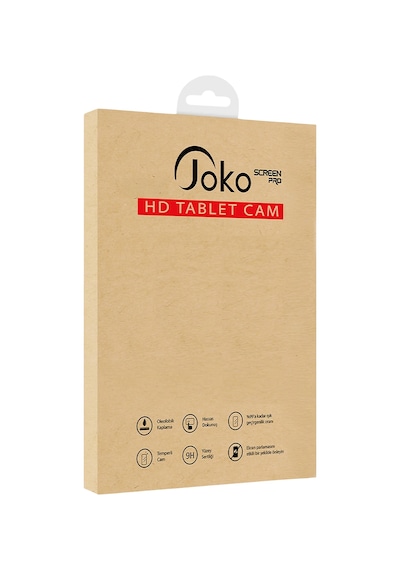 Joko - 373 - Samsung Galaxy Uyumlu Tab S10 Fe Plus 13.1 2in1 Hd Tablet Cam Ekran Koruyucu - Spt-gld - - Şeffaf