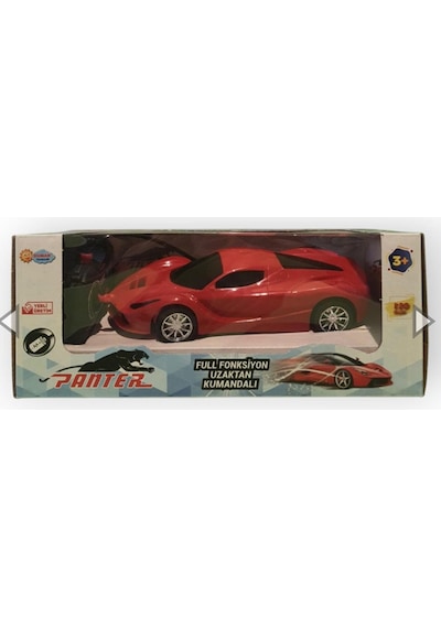 Full Fonksiyon Uzaktan Kumandalı Spor Araba Kırmızı