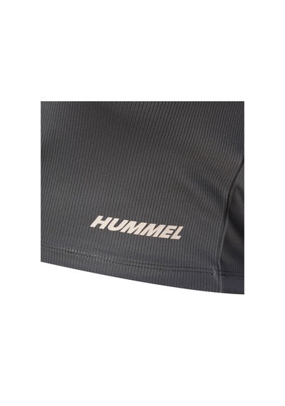 Hummel Dolby Crop Uzun Kollu Tişört 912085-7319 Gri