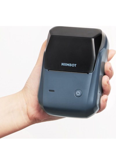 Nıımbot B1, Taşınabilir, Mürekkepsiz, Termal Etiket Yazıcı Bluetooth, Usb Uzay Mavisi