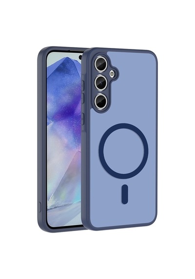 Teleplus Samsung Galaxy A55 Kılıf Babet Mat Manyetik Araç Tutucu Özellikli Kapak