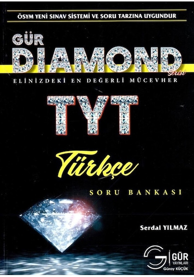 Gür Yayınları Diamond Tyt Türkçe Soru Bankası