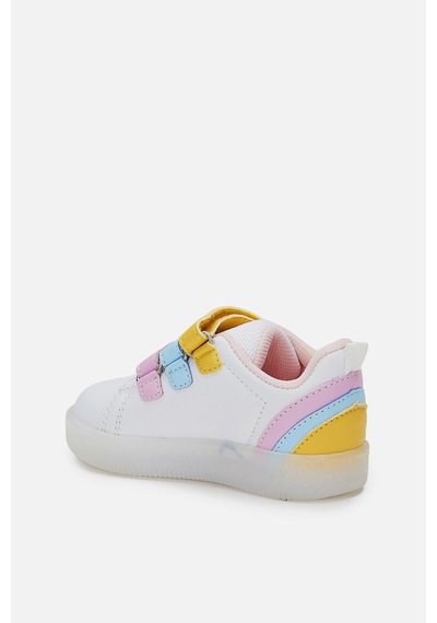 Vicco Sun Işıklı Kız Okul Öncesi Beyaz/pembe Sneaker
