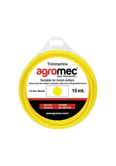 Fgd 1.3mm 15mt Yuvarlak Misina Agromec Motorlu Tırpan