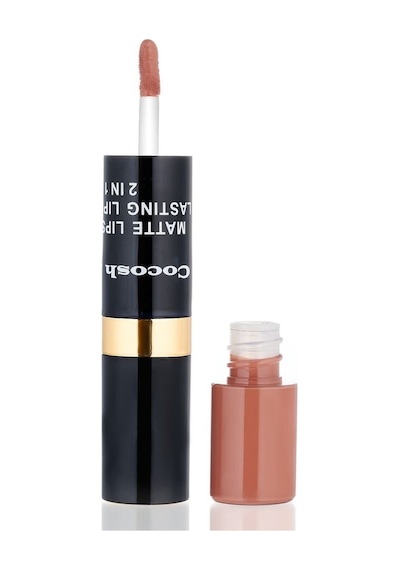 Cocosh She Ruj - Matte Smile Lipstick & Lipgloss 2 In 1 07 Coffee 8681569700529 - 07coffee Diğer