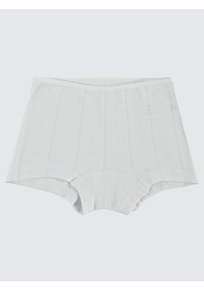 Civil Girls Kız Çocuk 2'li Boxer Set 2-10 Yaş Beyaz - Lila