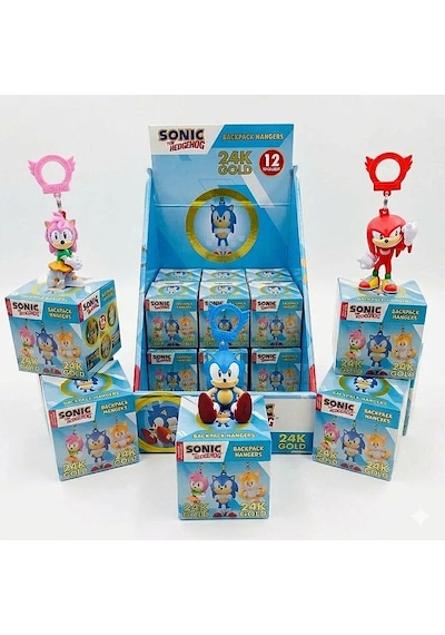Beta Sonic The Hedgehog Anahtarlık