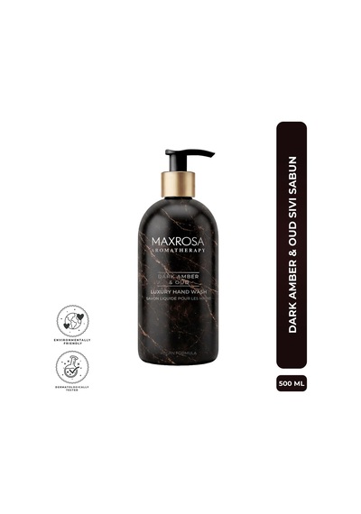 Maxrosa Aromatherapy Dark Amber & Oud Sıvı Sabun 500 Ml