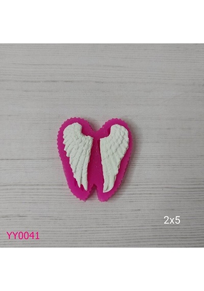 Yy0041 Melek Kanadı İnce Model Silikon Kalıp