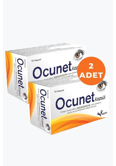 Ocunet Takviye Edici Gıda 2 x 30 Kapsül