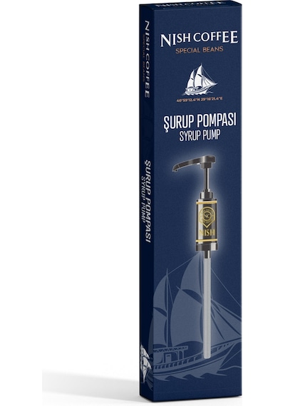 Nish Şurup Pompası 4'lü Set 700 Ml Uyumlu