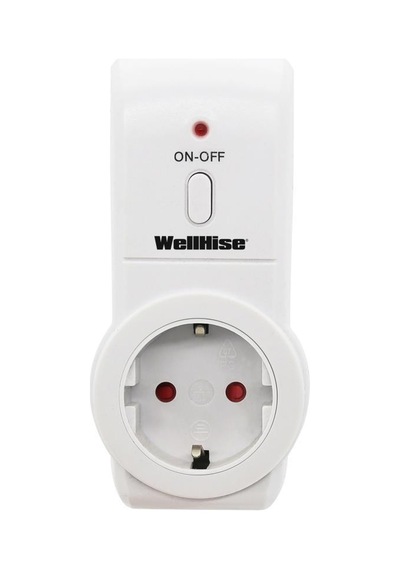 Wellhise Priz 4'lü Uzaktan Kumandalı Priz 4+1 3680w Çocuk Korumalı Priz