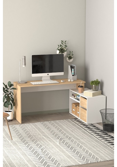 Çalışma Masası Fonksiyonel Çalışma Masası Ofis Masası Safir Meşe-beyaz Safirmeşe - Beyaz Çalışma Masası Fonksiyonel Çalışma Masası Ofis Masası Safir Meşe-beyaz Safirmeşe - Beyaz