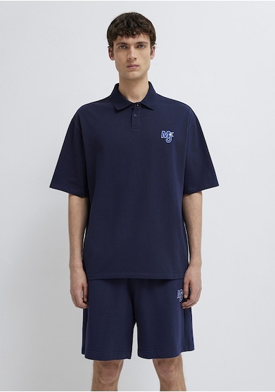 Mavi - Mj Patch Logo Lacivert Polo Tişört 0613326-70497 Mavi - Mj Patch Logo Lacivert Polo Tişört 0613326-70497