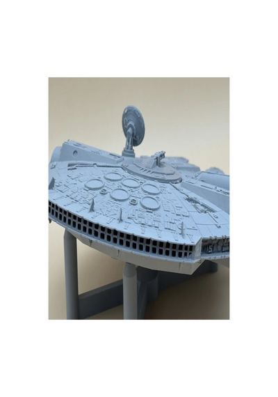 3d Millennium Falcon Uzay Gemisi Maket 11 Parça Ve Stand 33cm