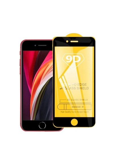 Apple, Uyumlu iPhone Se3-se2 Apple, Uyumlu iPhone 8-7 9d Full Glue Tempered Cam Ekran Koruyucu- 5775