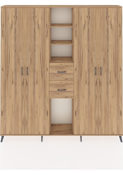 Arges Dolap 15 Raflı 2 Çekmeceli 4 Kapaklı 220x30x243 Çam-çam/çam Atlas Çam/atlas Çam Arges Dolap 15 Raflı 2 Çekmeceli 4 Kapaklı 220x30x243 Çam-çam/çam Atlas Çam/atlas Çam