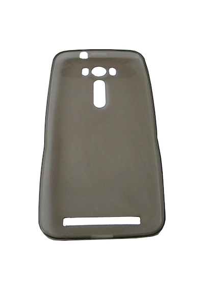 Zenfone 2 İle Uyumlu 0.2mm Soft Silikon Kılıf Siyah
