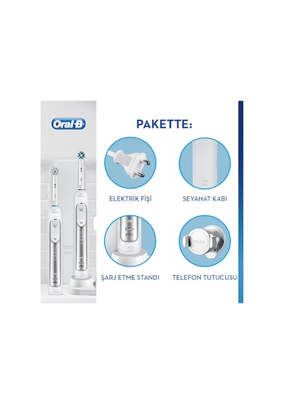 Oral-B Genius Pro 8900 Elektrikli Diş Fırçası 2'li