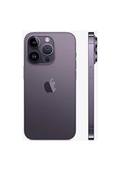 Iphone 14 Pro Max Batarya Pil Kapağı - Derin Mor