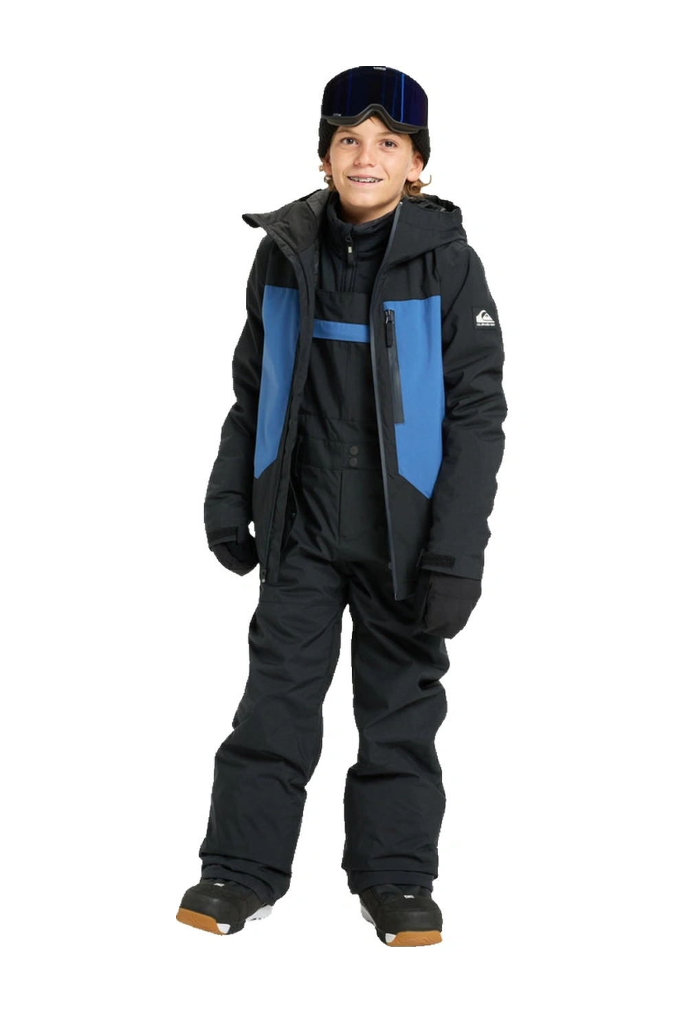 Quıksılver Quiksilver Mash Up Youth Bib Erkek Çocuk Siyah Snowboard Pantolonu 11793 Siyah
