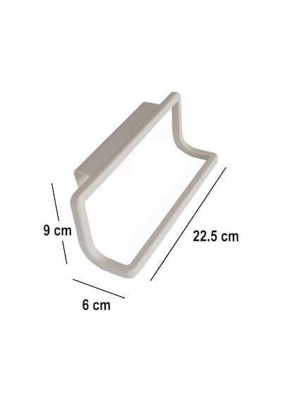 Towel Hanger Dolap Kapağına Asılabilen Havluluk, Havlu Askısı Beyaz