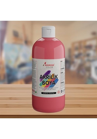 Pembe Akrilik Boya 500gr 0,15 L