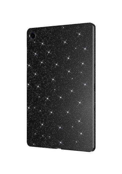 Galaxy Tab A9 Plus Simli Parlak Görünümlü Uyumlu Zore Tablet Koton Kılıf-gümüş Tablet Kılıfı