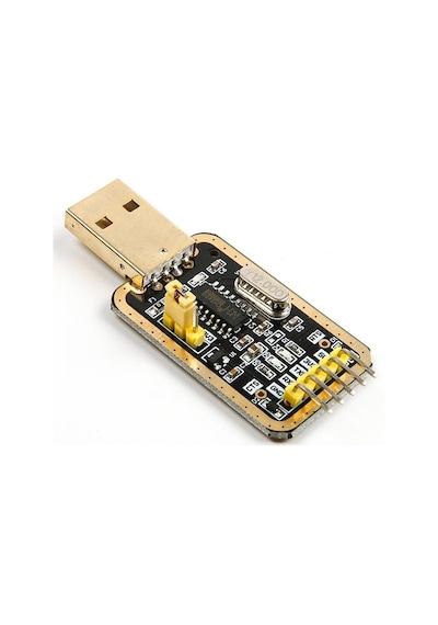 CH340G RS232 USB-TTL Seri Haberleşme Dönüştürücü Modülü + 9 Küçük Kablo