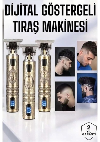 Tıraş Makinesi Çizik Tıraş Paslanmaz Çelik Uzun Ömürlü Şarjlı Najmaddin