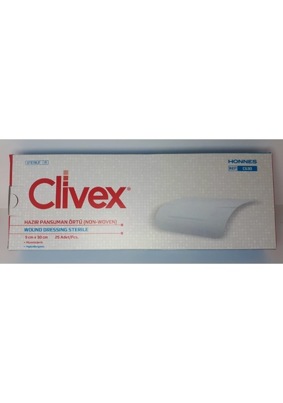 Hazır Pansuman Örtü Non-woven 9cmx30cm 25 Adet C630