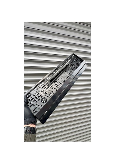 2 Adet Yazısız Esnek Plakalık - 851272618