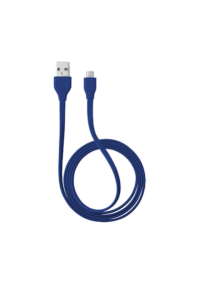 Trust 20136 Urban Flat Micro Usb 1 M Kablo Mavi