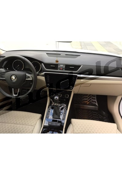Skoda Super B 2015-2020 Araç Içi Koruma Havuzlu Paspas Kokusuz
