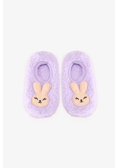Penti Kız Çocuk Lila Rabbit Tavşan Desenli Çetik