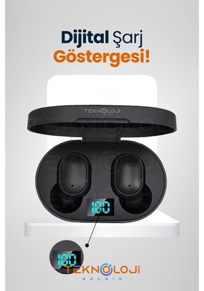 Teknoloji Gelsin TG-E6S Bluetooth 5.4 Kulak İçi Kulaklık
