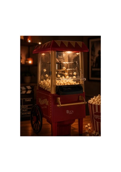 Yağsız Mısır Patlatma Makinesi Sıcak Hava Popcorn Makinesi Nostaljik Tasarım Hbtkn-prk4930