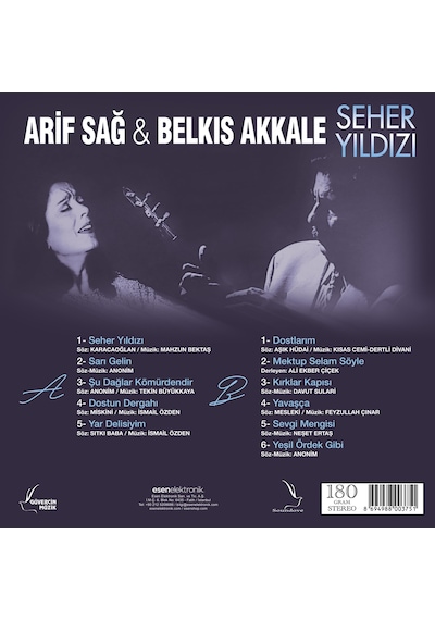 Arif Sağ / Belkıs Akkale - Seher Yıldızı Plak