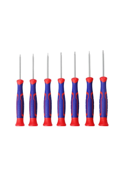 Workpro Wp200510 7 Parça Profesyonel Cr-v Manyetik Hassas Torx Tornavida Seti