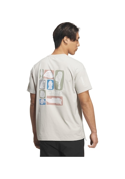 Ke3703-e Adidas Xpl Cc Camp T Erkek T-shirt Bej Ke3703-e Bej