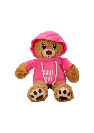 Mey İthalat Kapşonlu Peluş Ayı 30 Cm.