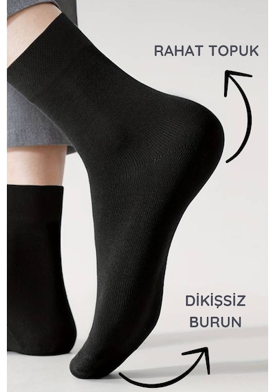 Kral Socks Premium Busines 3 Çift Kutulu Klasik Uzun Boy Mevsimlik Dikişsiz Erkek Bambu Soket Çorap Asorti