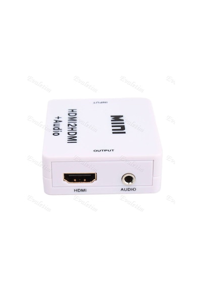 Hdmı To Hdmı + 3.5Mm Ses 1080P Analog Çevirici 4437P Adaptor Dönü